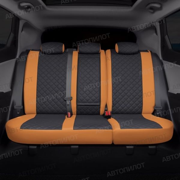 Чехлы Автопилот Экокожа Ромб на Geely Coolray (2020+)