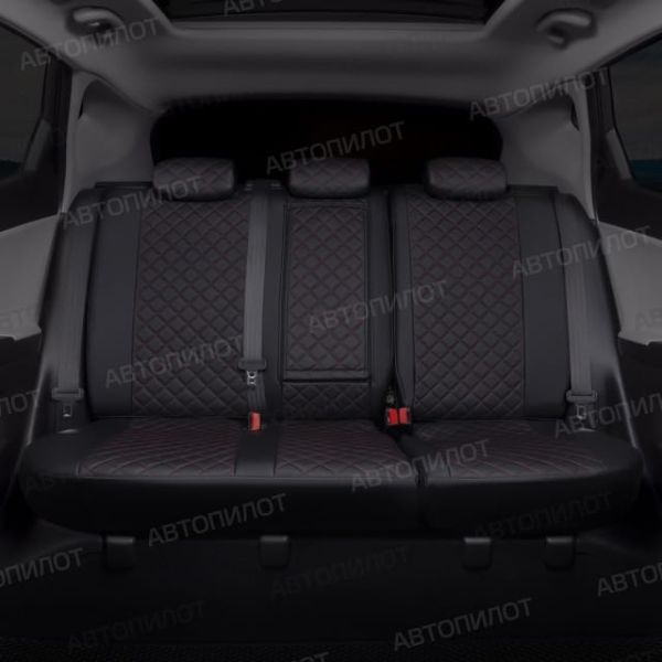 Чехлы Автопилот Экокожа Ромб на Geely Coolray (2020+)