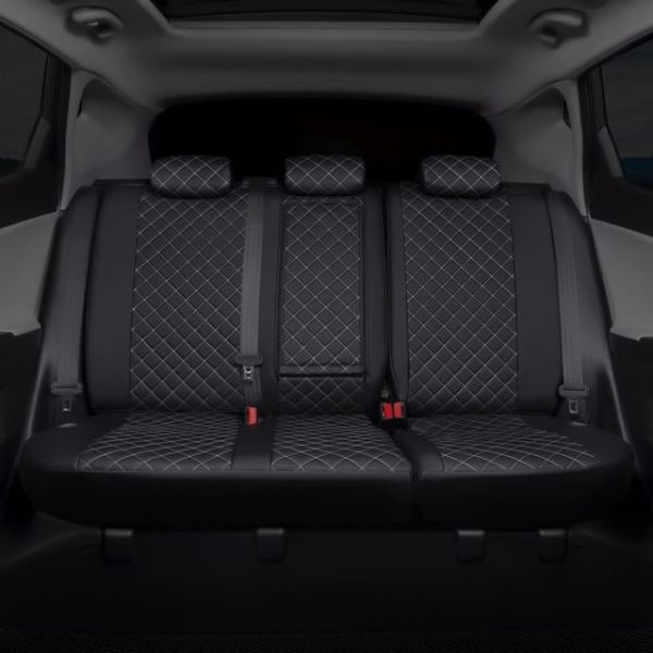 Чехлы Автопилот Экокожа Ромб на Geely Coolray (2020+)