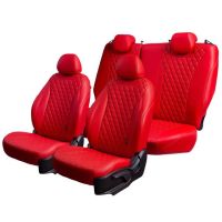 Чехлы Премиум Экокожа Байрон Ромб на Great Wall Hover H3 2010-2016 г.в.