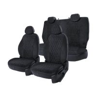 Чехлы Велюр на Kia Rio 4 + X-Line (X) c 2017+ Чехлы Велюр на Kia Rio 4 + X-Line (X) c 2017+