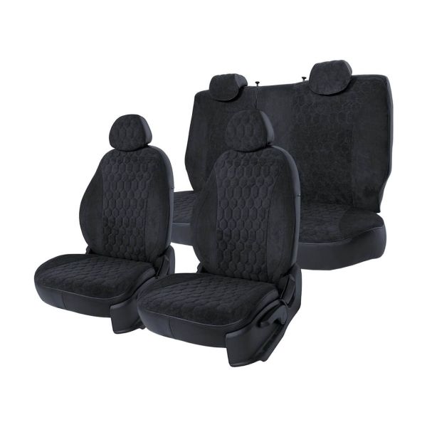 Чехлы Велюр на Kia Rio 4 + X-Line (X) c 2017+ Чехлы Велюр на Kia Rio 4 + X-Line (X) c 2017+