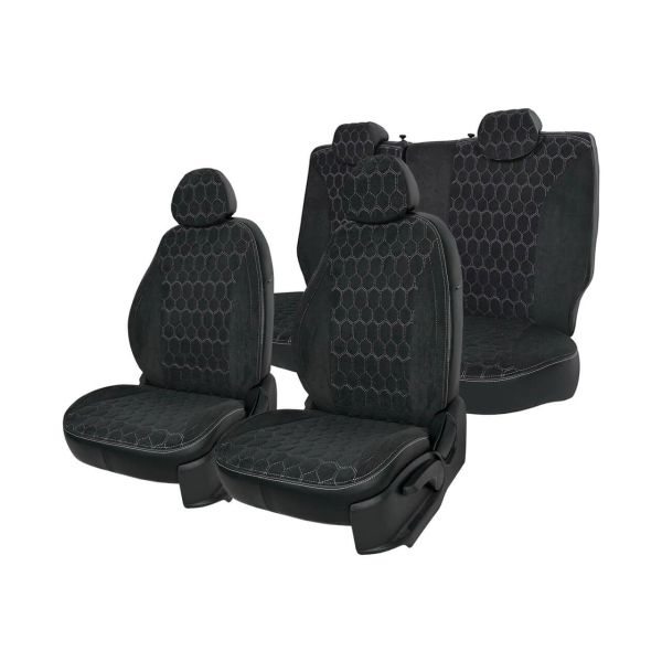 Чехлы Велюр на Kia Rio 4 + X-Line (X) c 2017+ Чехлы Велюр на Kia Rio 4 + X-Line (X) c 2017+