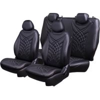 Чехлы Премиум Экокожа Байрон Президент|Жук на Volkswagen Polo Седан 2010-2020 г.в. Чехлы Премиум Экокожа Байрон Президент|Жук на Volkswagen Polo Седан 2010-2020 г.в.